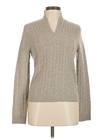 Lauren by Ralph Lauren Cashmere Pullover Sweater (view 1)