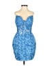 Assorted Brands Blue Cocktail Dress Size 4 - photo 1
