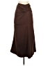 Shein 100% Polyester Solid Brown Formal Skirt Size 2 - photo 2