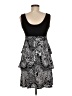 Studio 1 Paisley Black Cocktail Dress Size 8 - photo 2
