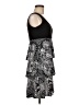 Studio 1 Paisley Black Cocktail Dress Size 8 - photo 4