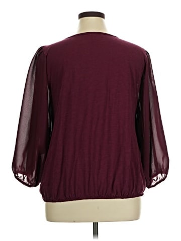 Gloria Vanderbilt 3/4 Sleeve Blouse (view 2)