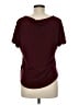 H&M Burgundy Short Sleeve Top Size M - photo 2
