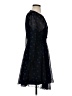 Maison Jules 100% Polyester Polka Dots Blue Cocktail Dress Size S - photo 4