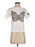 Assorted Brands Ivory Short Sleeve T-Shirt Size S - photo 1