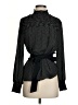 Just Female 100% Polyester Black Long Sleeve Blouse Size XS - photo 1