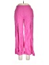 Happily Grey Pink Linen Pants Size L - photo 1