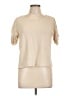 J.Crew Ivory Tan Short Sleeve Top Size L - photo 1