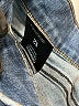 Express Outlet Chevron-herringbone Blue Jeans Size 12 - photo 5