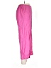 Happily Grey Pink Linen Pants Size L - photo 4