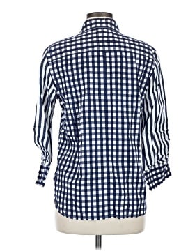 Hinson Wu 3/4 Sleeve Button-Down Shirt (view 2)
