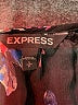 Express 100% Polyester Black Kimono Size S - photo 7