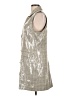 Skies Are Blue 100% Polyester Silver Sleeveless Top Size L - photo 5