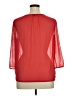 The Limited 100% Polyester Red 3/4 Sleeve Blouse Size XL - photo 2