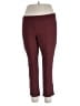 Briggs Solid Burgundy Active Pants Size 14 - photo 1