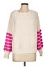 ee:some Color Block Ivory Pullover Sweater Size L - photo 1
