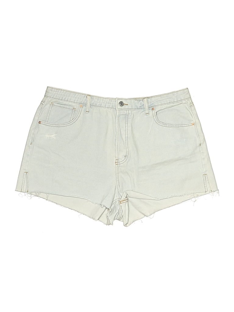 Pre-owned Wild Fable Denim Shorts In Ivory
