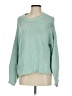 Splendid Solid Green Pullover Sweater Size S - photo 1