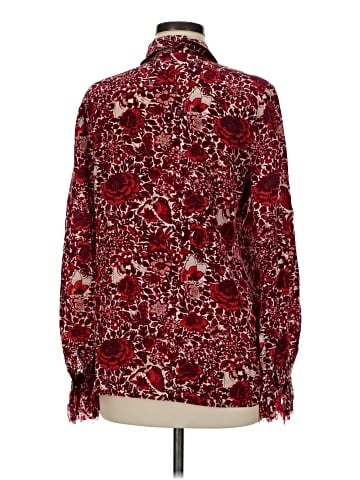 Tory Burch Long Sleeve Silk Top (view 2)