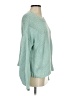 Splendid Solid Green Pullover Sweater Size S - photo 4