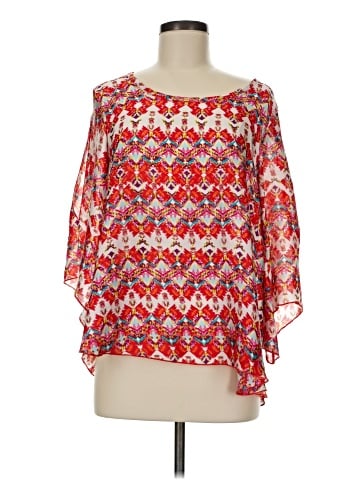 Romeo & Juliet Couture 3/4 Sleeve Blouse (view 1)