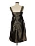 Donna Morgan Metallic Brown Cocktail Dress Size 8 - photo 2
