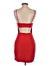 NBD 100% Polyester Solid Red Cocktail Dress Size S - photo 2