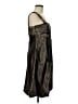 Donna Morgan Metallic Brown Cocktail Dress Size 8 - photo 4