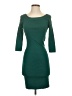 Max Studio Solid Green Cocktail Dress Size XS - photo 1