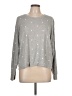 Splendid Polka Dots Gray Pullover Sweater Size L - photo 1