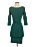 Max Studio Solid Green Cocktail Dress Size XS - photo 2
