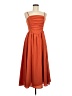 Shein Orange Cocktail Dress Size 6 - photo 1
