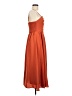 Shein Orange Cocktail Dress Size 6 - photo 4