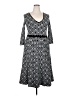Boden Argyle Gray Casual Dress Size 14 - photo 1