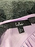 Lulus 100% Polyester Purple Short Sleeve Blouse Size S - photo 6