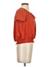 Madewell 100% Cotton Orange Texture &amp; Thread Drawstring Top Size XS - photo 4
