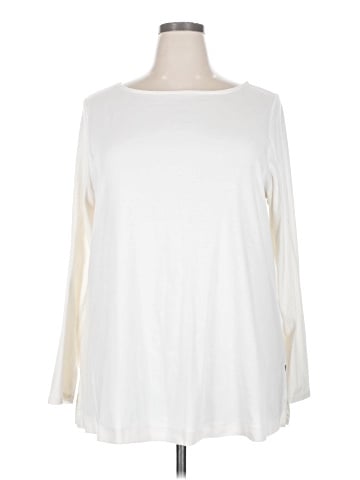 Lane Bryant 3/4 Sleeve T-Shirt (view 1)