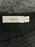 A.L.C. 100% Cotton Black Short Sleeve Turtleneck Size XS - photo 7