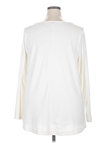 Lane Bryant 3/4 Sleeve T-Shirt (view 2)