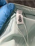 Glam Solid Teal Silver Formal Skirt Size L - photo 4