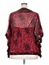 Rocha. John Rocha 100% Polyester Red Poncho Size 18 - photo 2