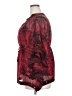 Rocha. John Rocha 100% Polyester Red Poncho Size 18 - photo 5
