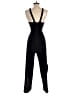 Unbranded 100% Polyester Solid Black Jumpsuit Size XS - photo 2