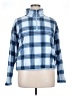 Eddie Bauer 100% Polyester Plaid Blue Pullover Sweater Size XL - photo 1