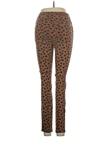 Madewell 10" High-Rise Skinny Jeans in Leopard Dot (view 2)