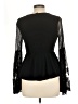 Shein Black Long Sleeve Blouse Size L - photo 2