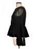 Shein Black Long Sleeve Blouse Size L - photo 5