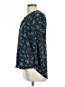 Daniel Rainn 100% Rayon Blue 3/4 Sleeve Blouse Size L - photo 5