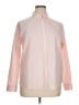 Lands' End 100% Cotton Color Block Pink Long Sleeve Button-Down Shirt Size 16 - photo 1