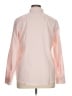 Lands' End 100% Cotton Color Block Pink Long Sleeve Button-Down Shirt Size 16 - photo 2
